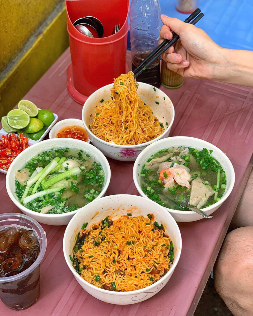 mì trộn mì trộn