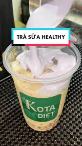trà sữa healthy